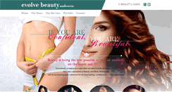 Desktop Screenshot of evolvebeauty.ca
